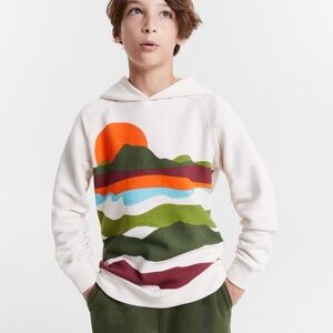 NWT XL Epic Threads Little & Big Boys Landscape-Print Hoodie